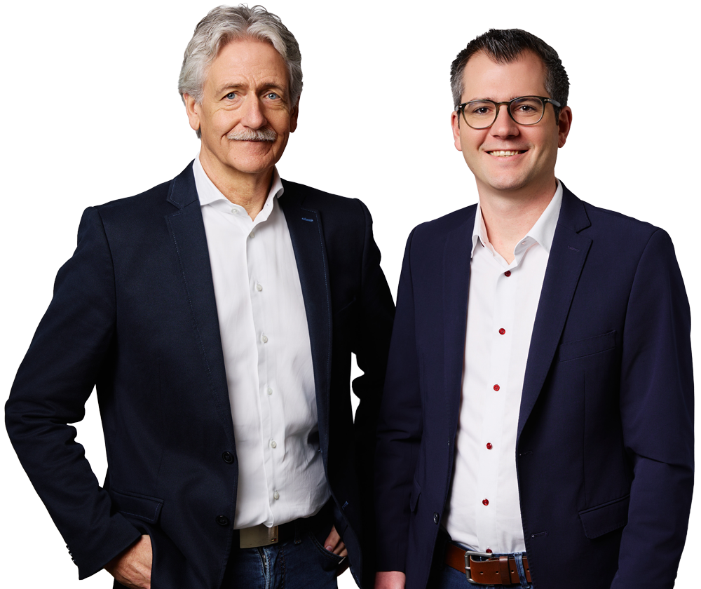 Ulrich Bohnen und Pierre Roth - Geschäftsführer der Bohnen IT